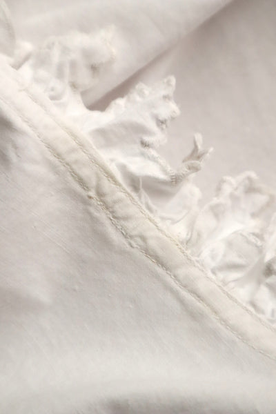 Early 20th Century French Monogram DF Cotton Blouse