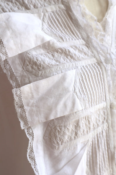 1860s~1880s Cotton Blouse