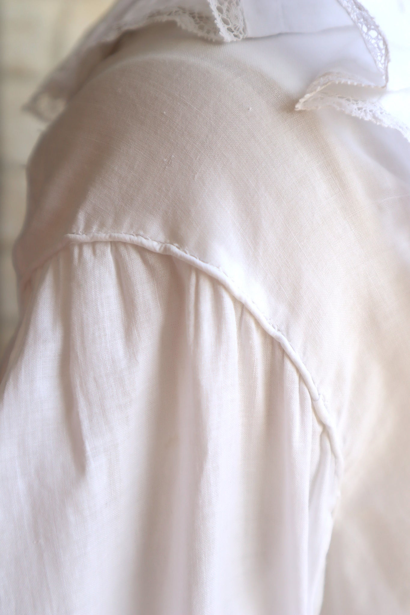 1860s~1880s Cotton Blouse