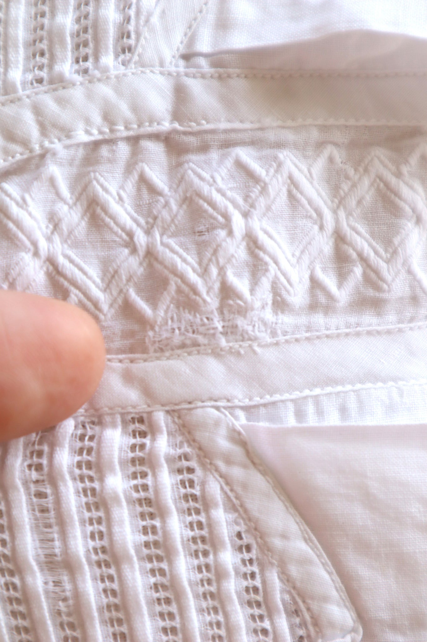 1860s~1880s Cotton Blouse