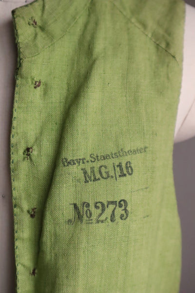 1920s~1930s Bavarian State Theater Original Vest