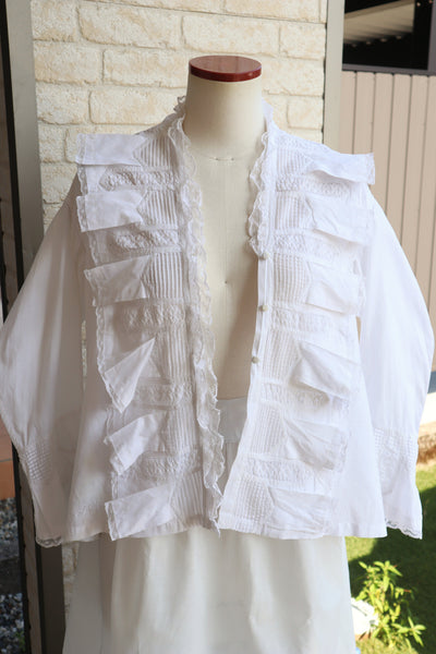 1860s~1880s Cotton Blouse