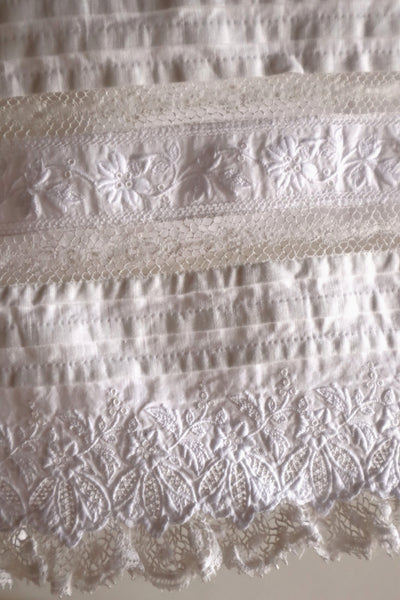1880s–1890s French All Hand-Sewn Drawers