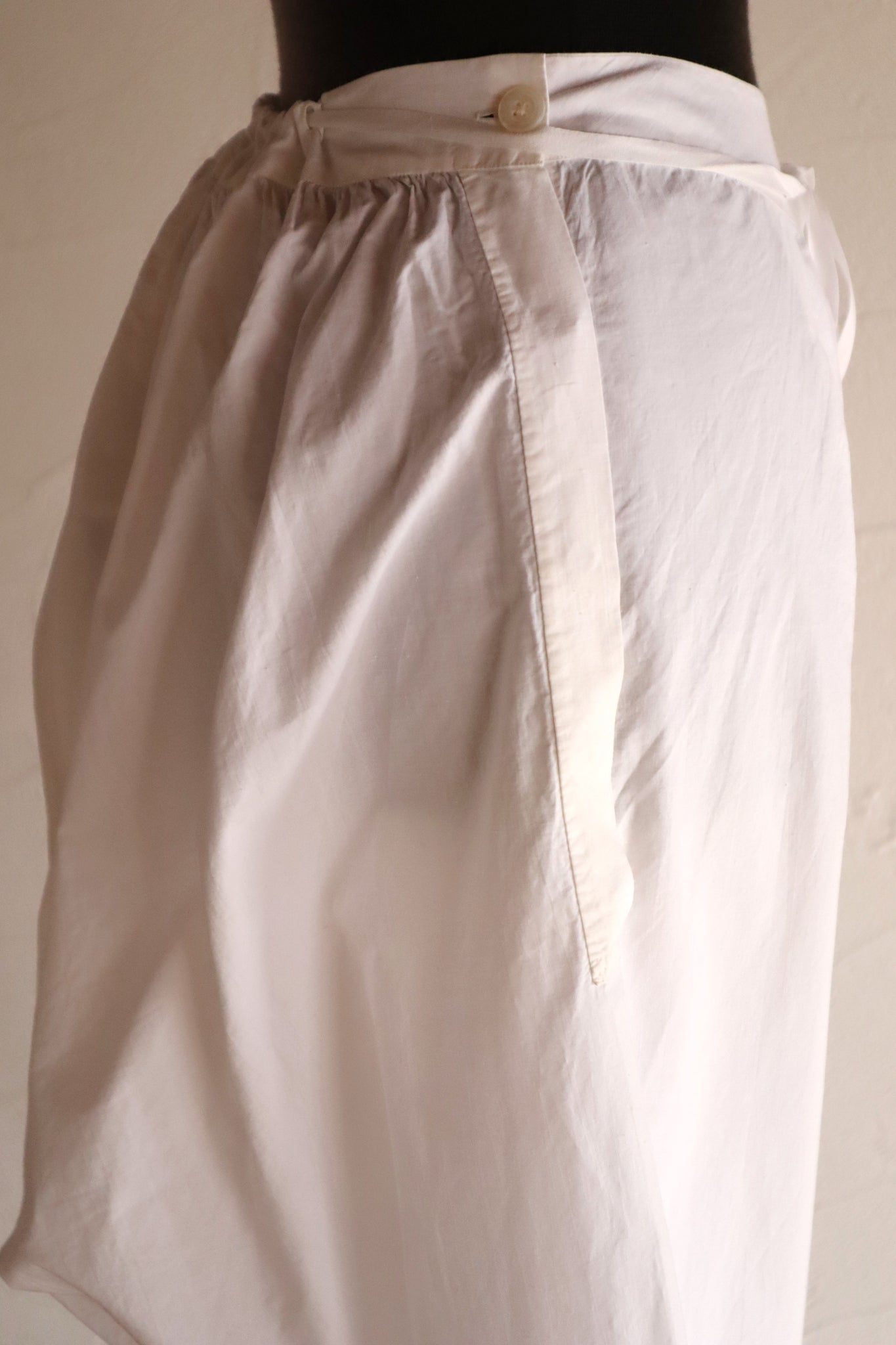 1880s–1890s French All Hand-Sewn Drawers