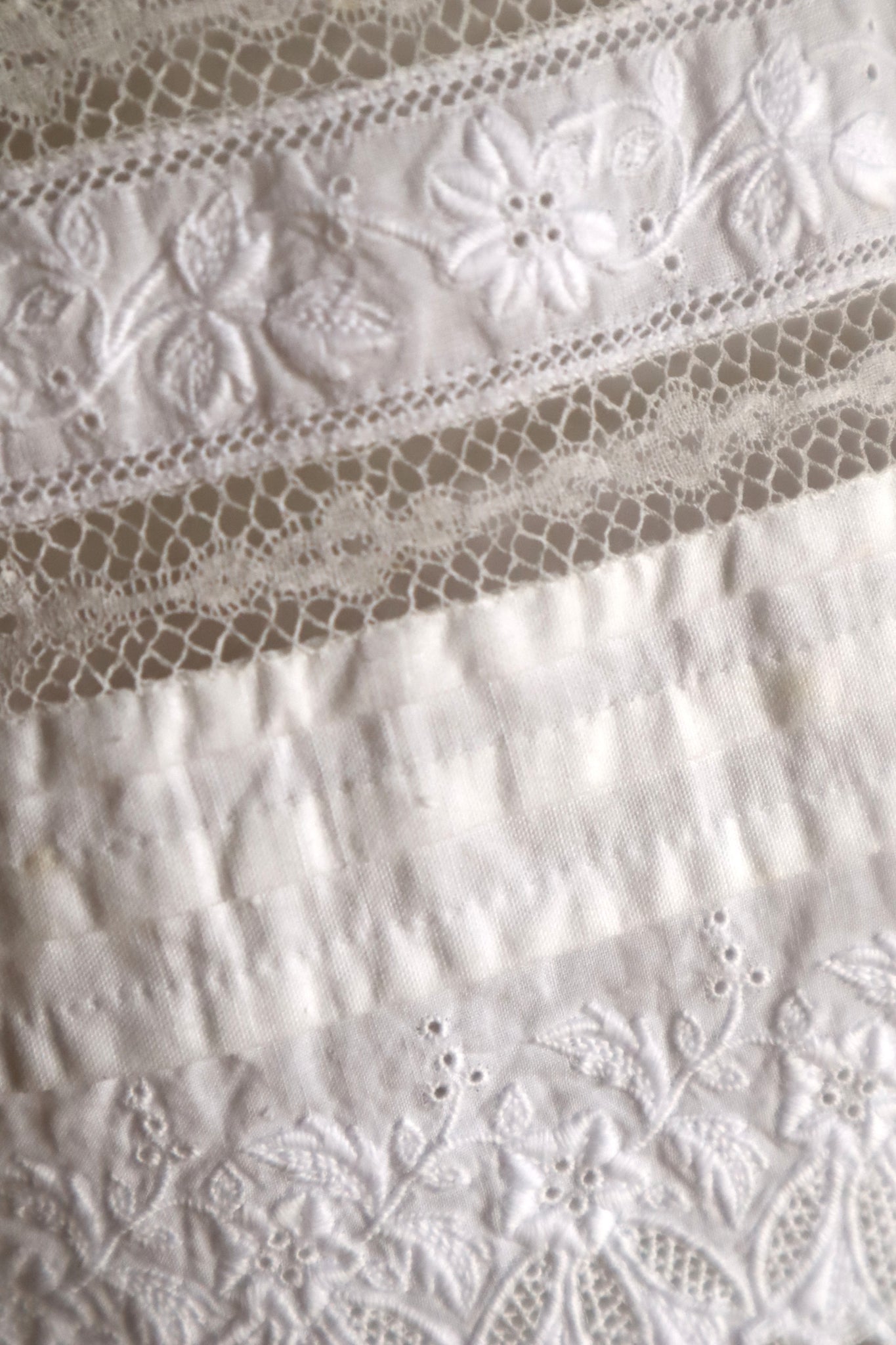 1880s–1890s French All Hand-Sewn Drawers