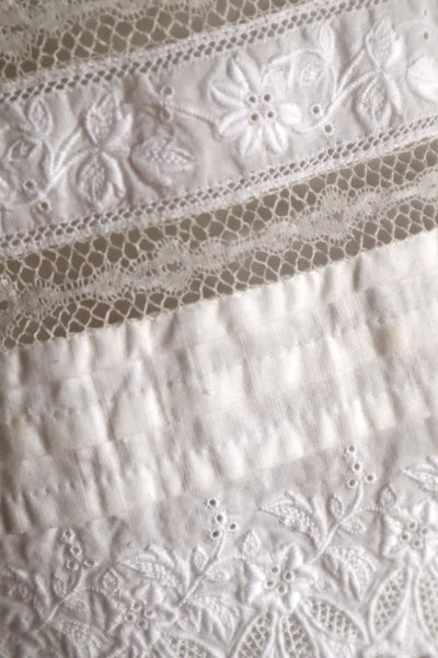 1880s–1890s French All Hand-Sewn Drawers