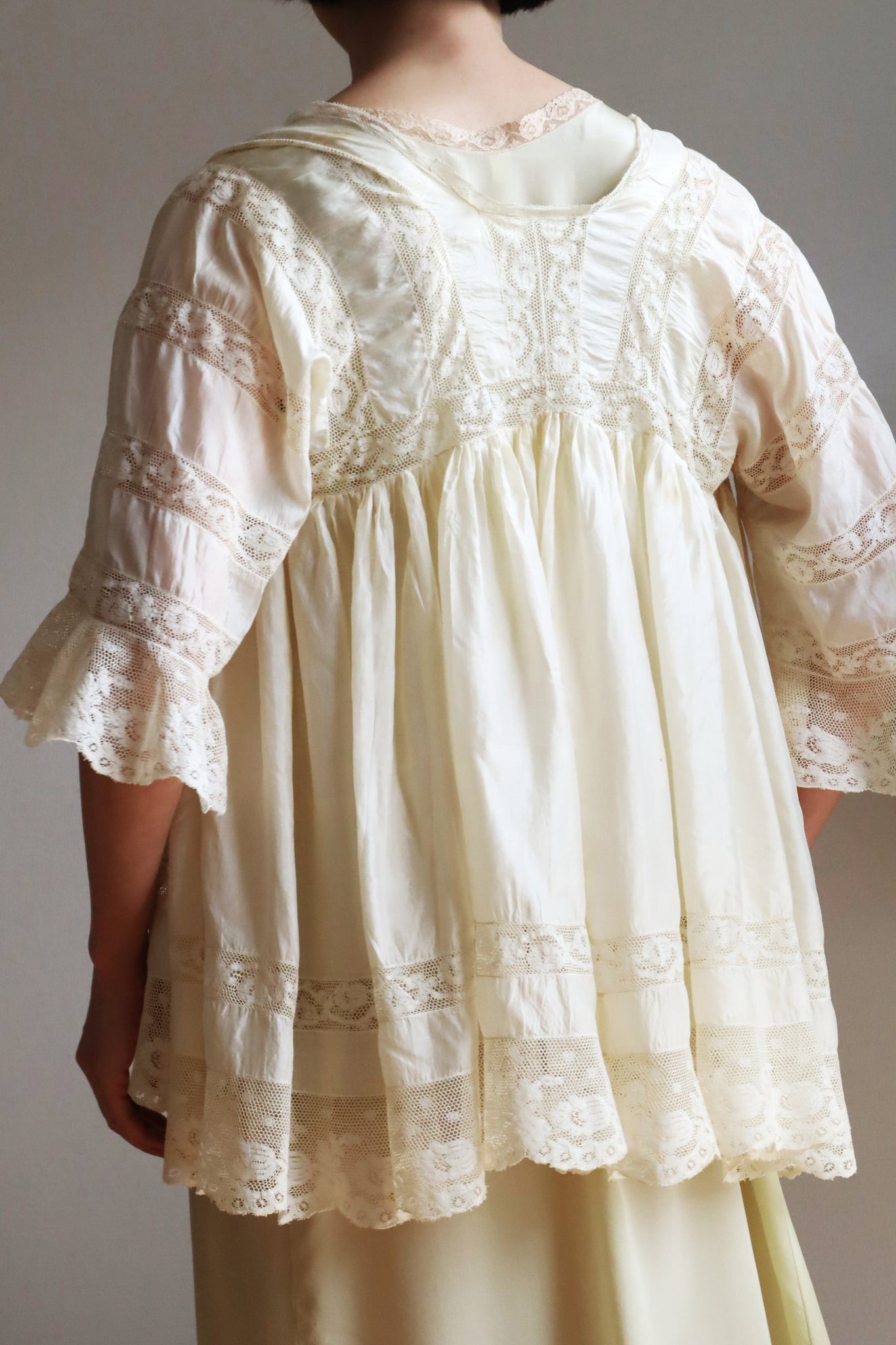 1900s Silk Bed Jacket
