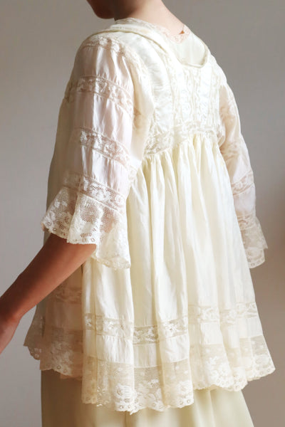 1900s Silk Bed Jacket