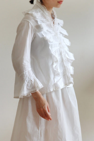 1860s~1880s Cotton Blouse