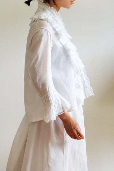 1860s~1880s Cotton Blouse