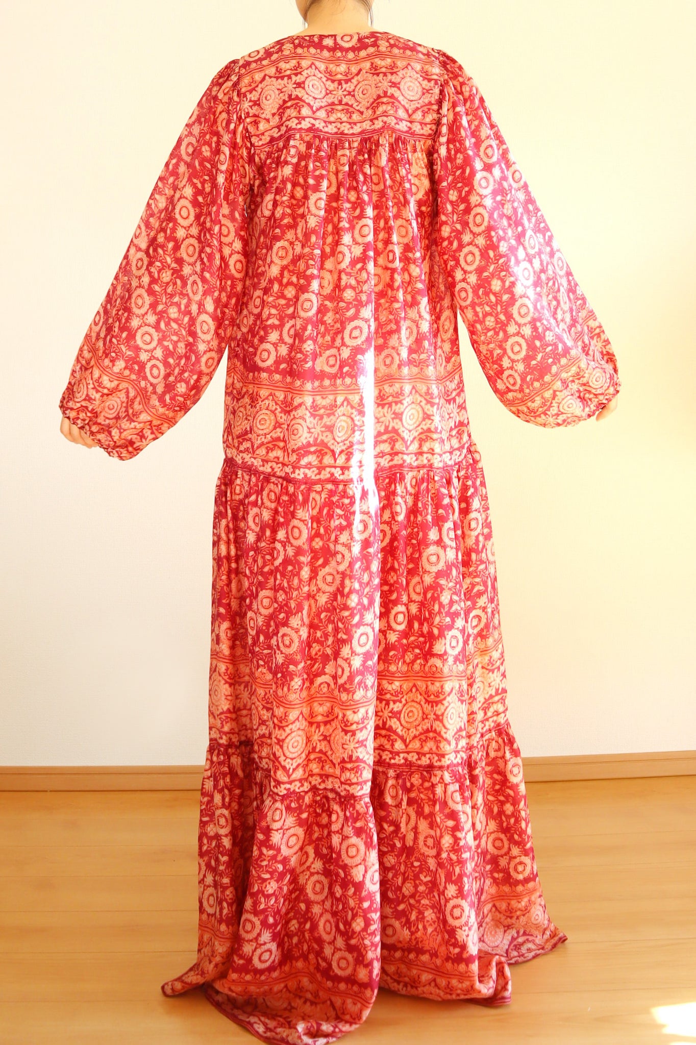 70s Indian Silk Dress