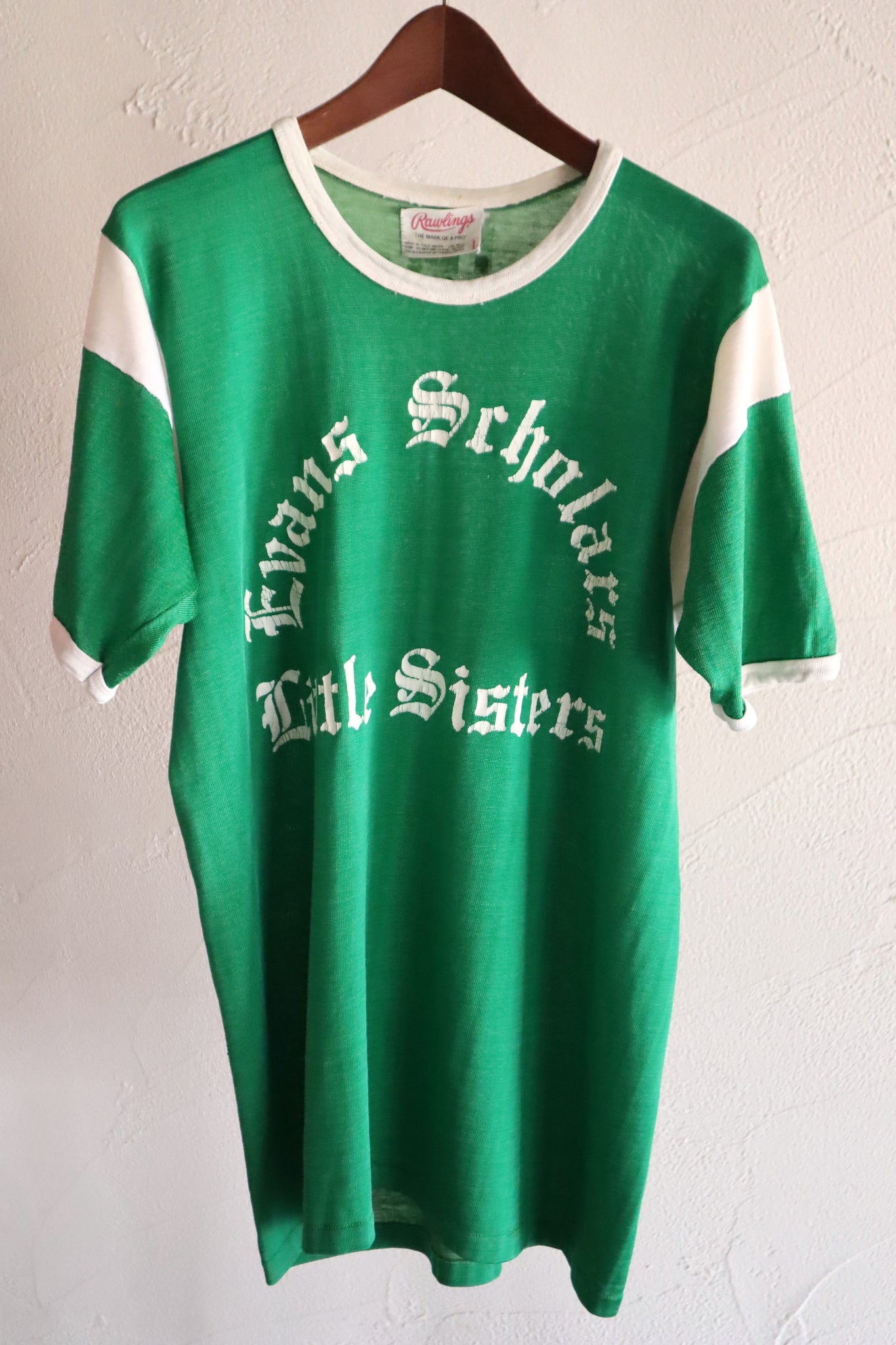 1970s Rawlings “Evans Scholars Little Sisters” Football Jersey Tee
