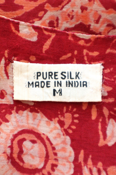 70s Indian Silk Dress