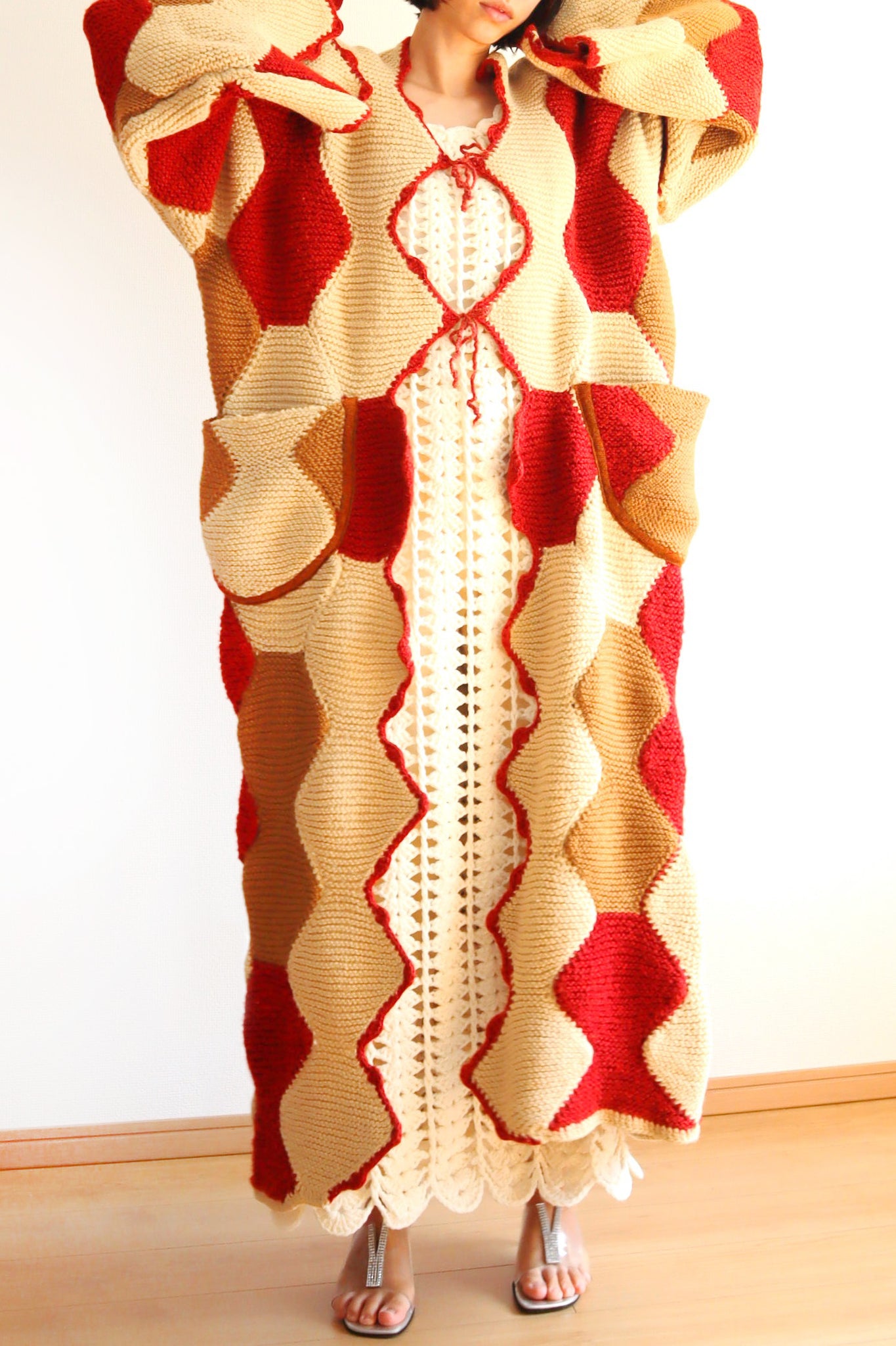70s Patchwork Blanket Gown