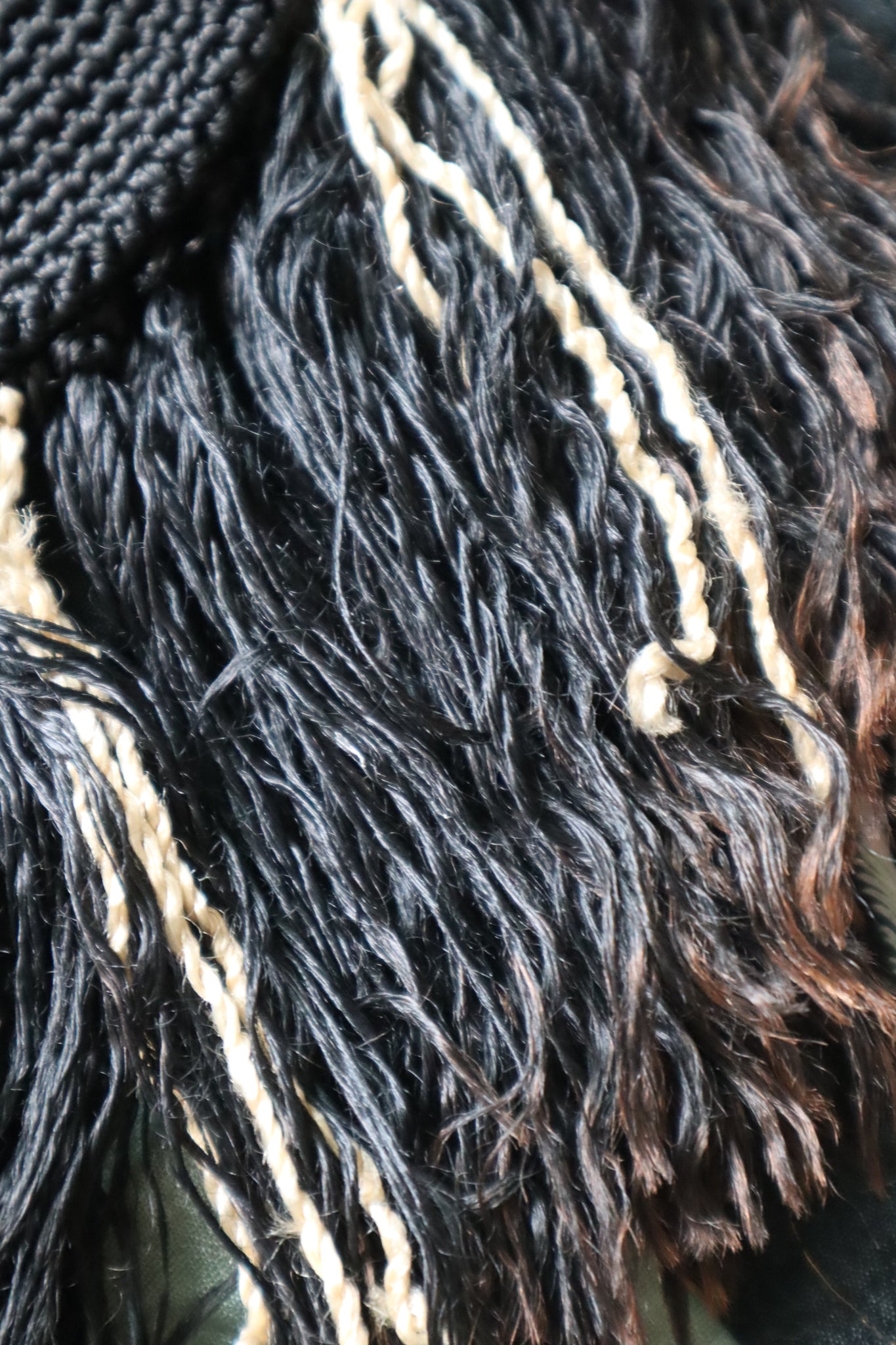 1920s Bakelite Crochet Fringe Purse