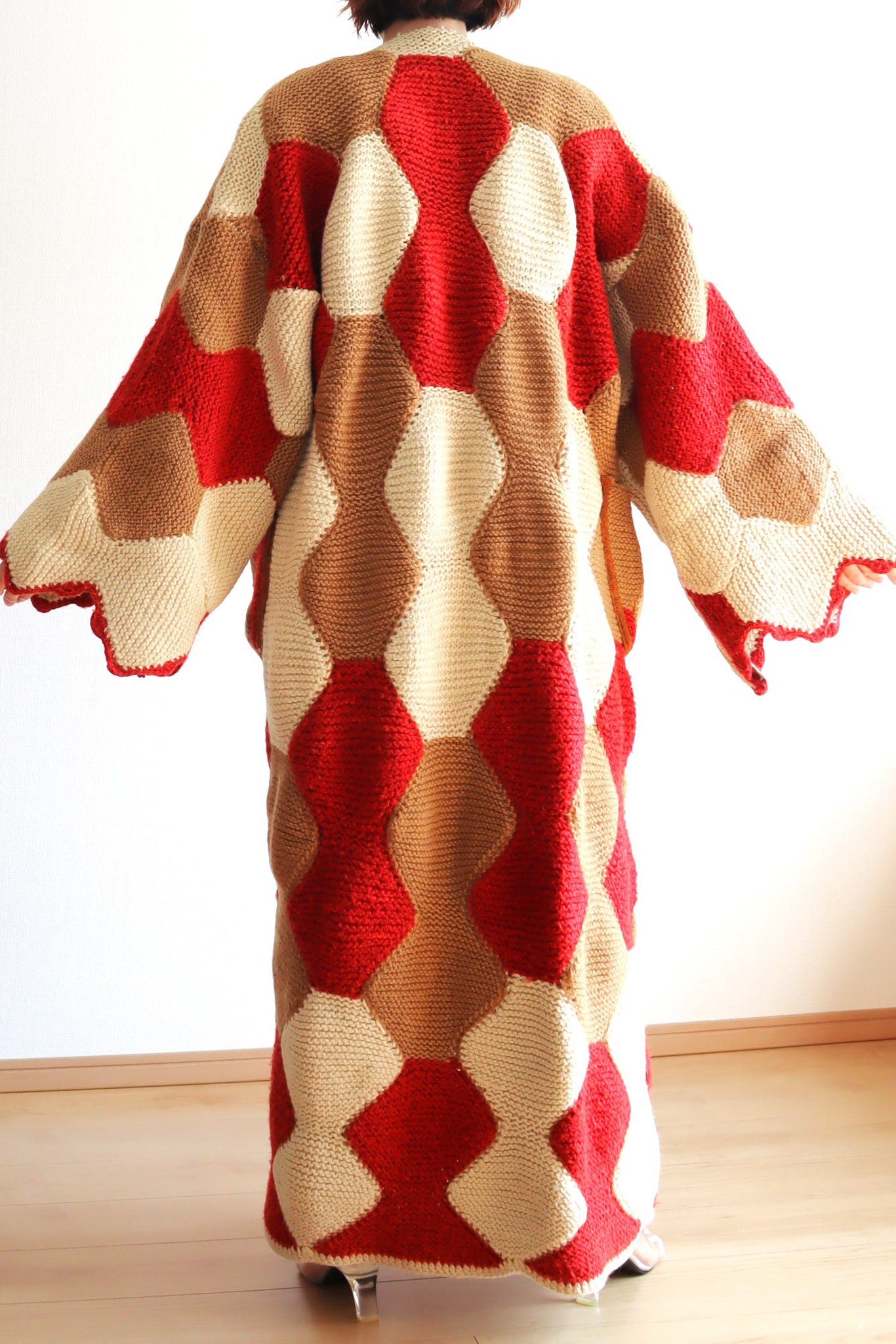 70s Patchwork Blanket Gown