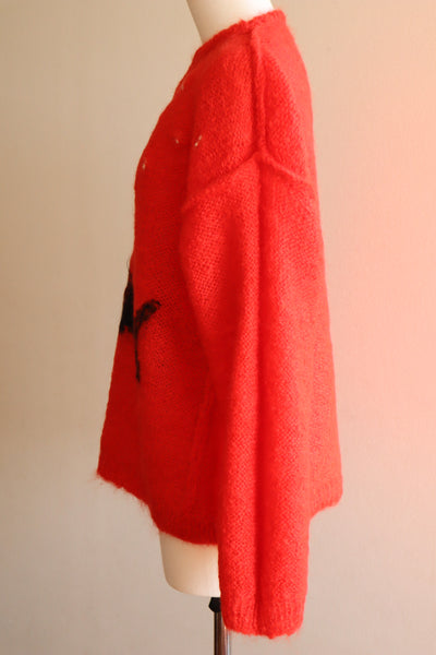 🐟Hand Knit Mohair Sweater