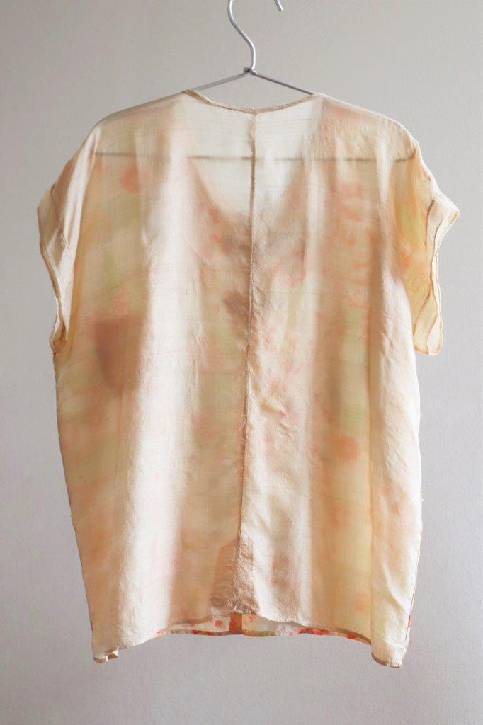 1920s Pongee Raw Silk Pajamas Set