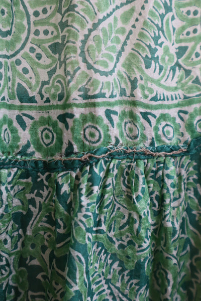 70s Indian Pure Silk Dress