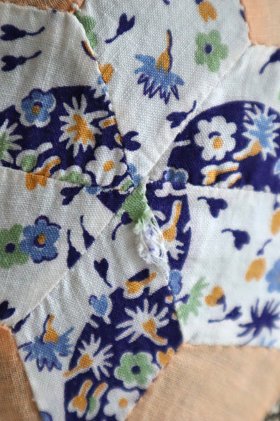 70s Patchwork Wrap Skirt