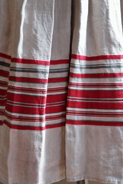 1950s Ukrainian Hand Made Linen Set Up