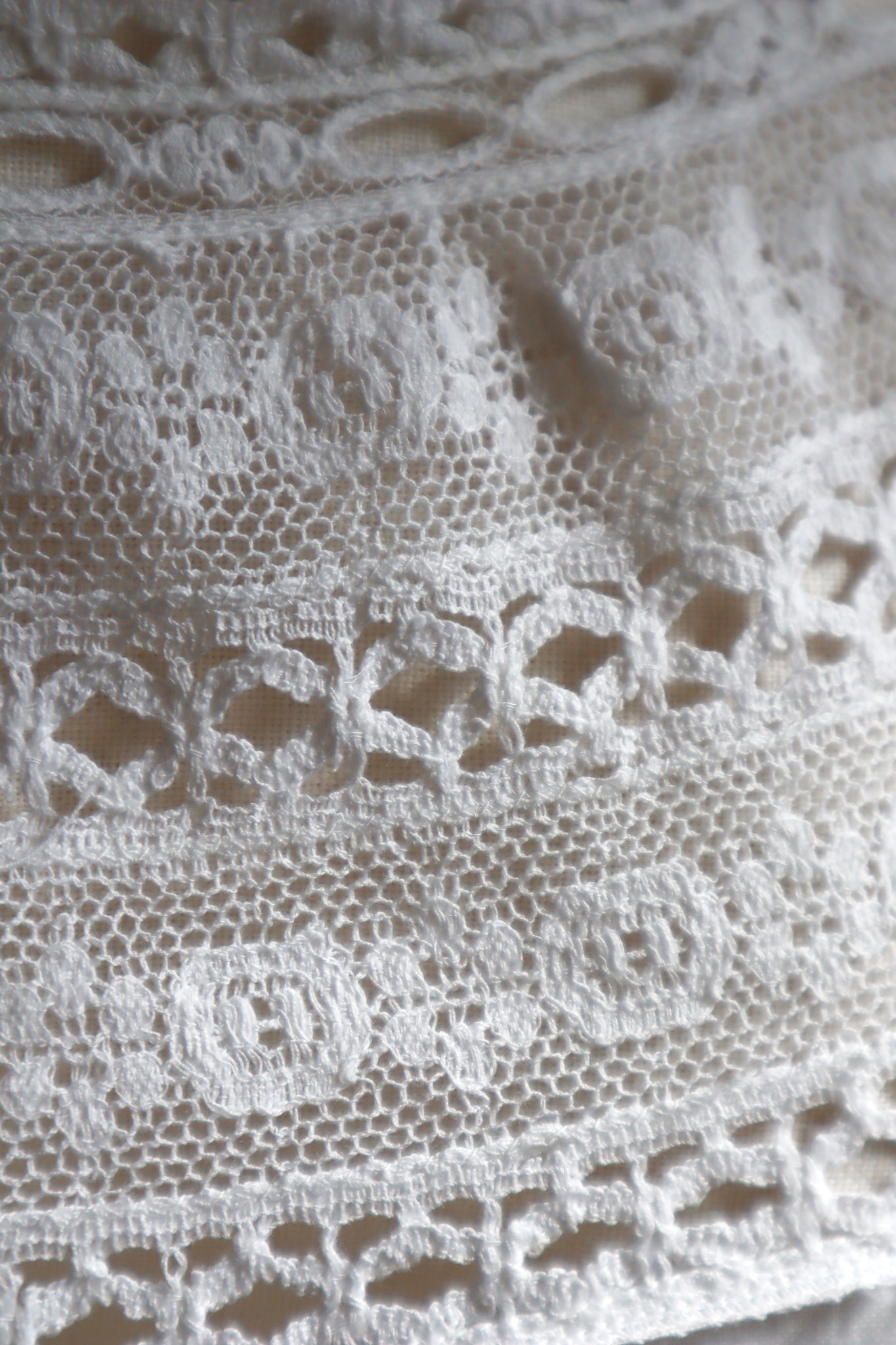 1900s Bobbin Lace Petticoat Dress