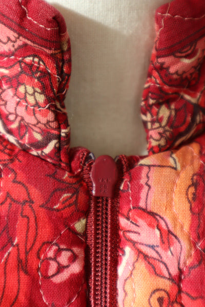 70s Mr. Jac Indian Cotton Quilted Long Dress