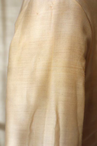 70s Mr. Jac Indian Cotton Quilted Long Dress