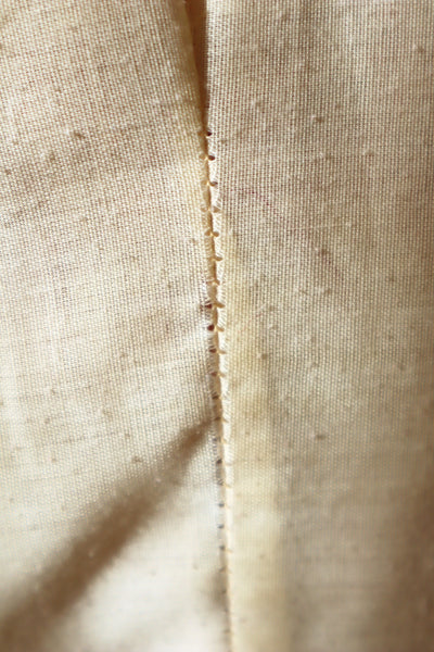 70s Mr. Jac Indian Cotton Quilted Long Dress