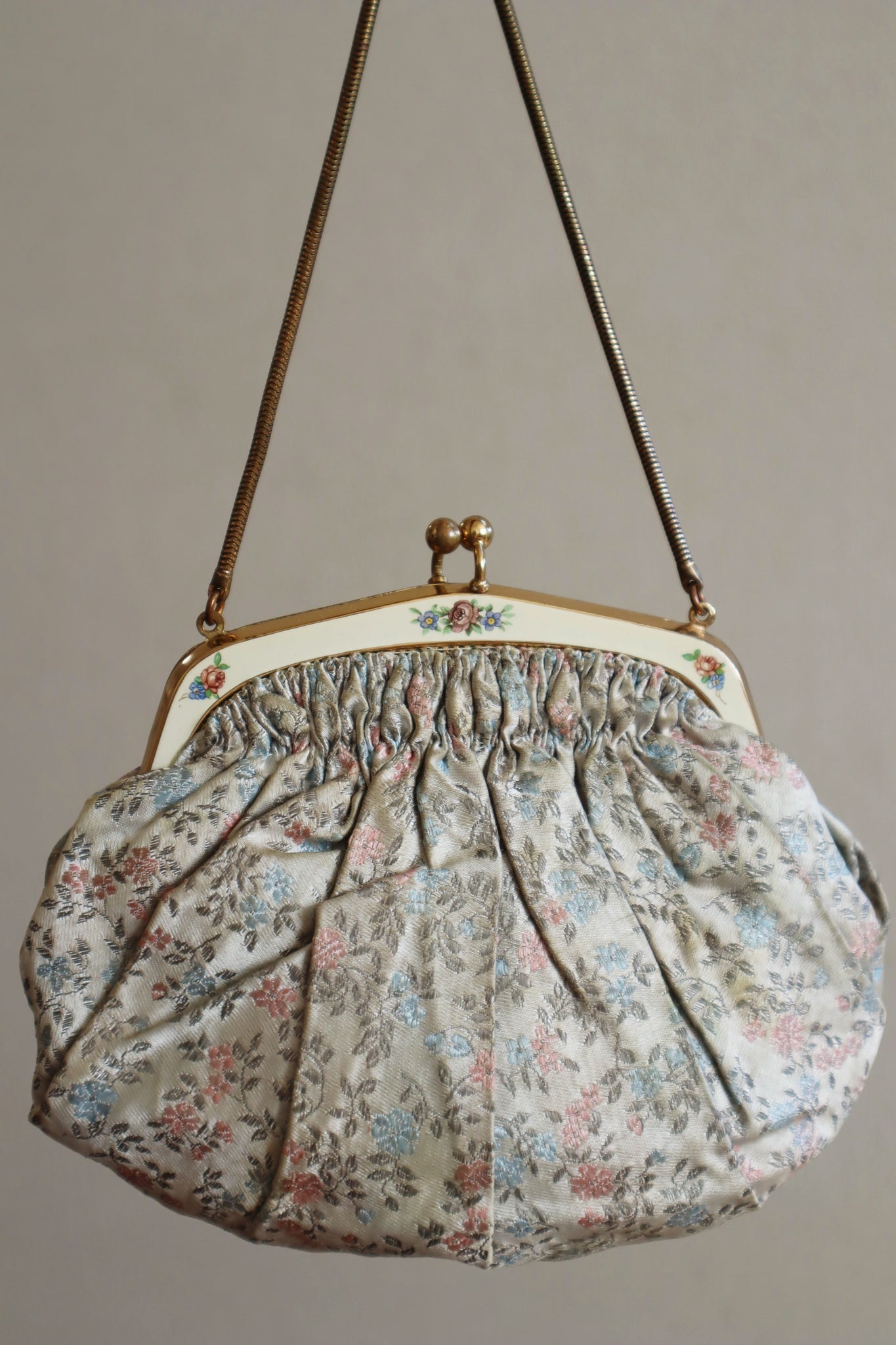 50s Small Brocade Evening Bag