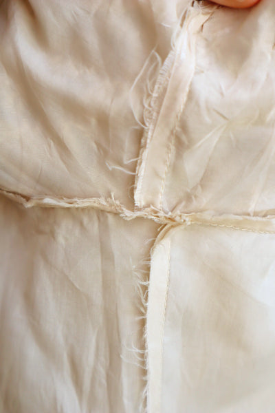 70s Crochet Knit Linen Cotton Blouse