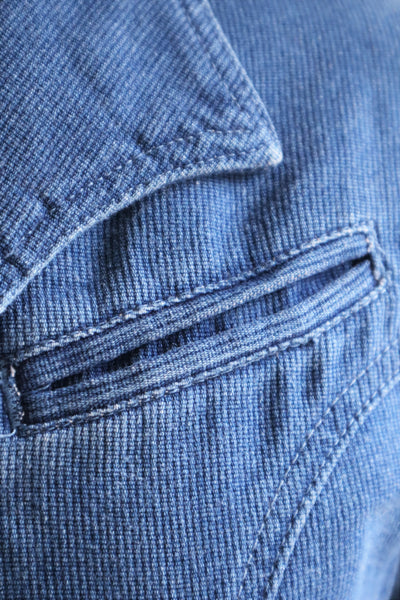 80s Long Denim Dress