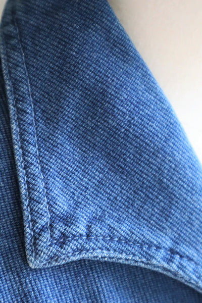 80s Long Denim Dress