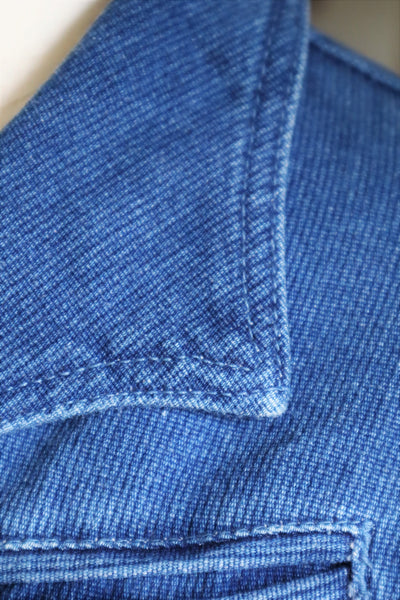 80s Long Denim Dress
