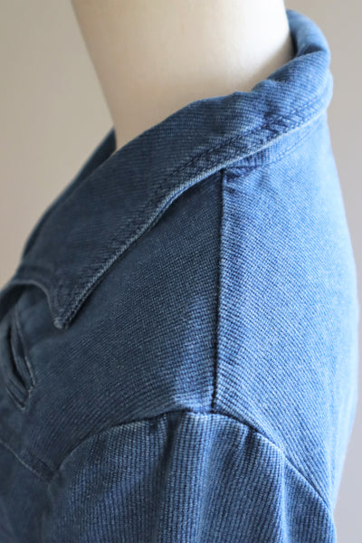 80s Long Denim Dress