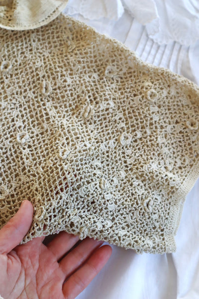 1930s Crochet Blouse Size S~M