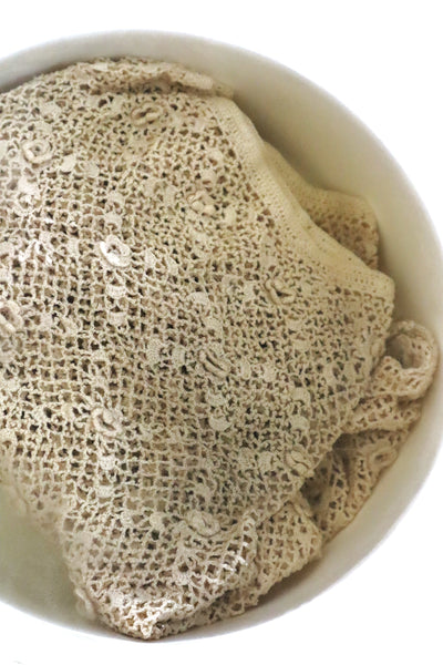 1930s Crochet Blouse Size S~M
