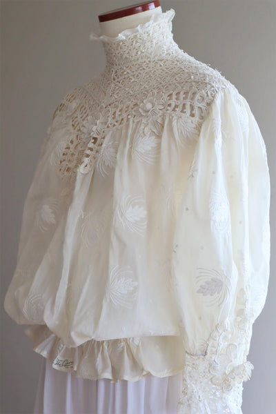 1900s Edwardian Pouter Pigeon Blouse The Opera Size 40