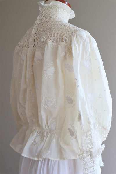 1900s Edwardian Pouter Pigeon Blouse The Opera Size 40