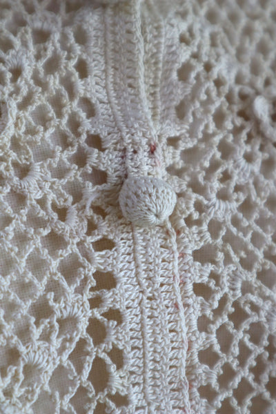 1930s Crochet Blouse Size S~M