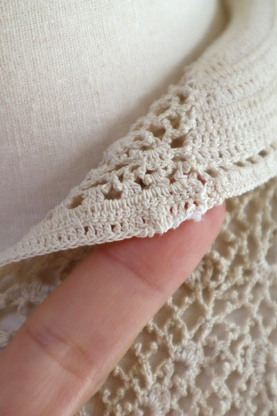 1930s Crochet Blouse Size S~M