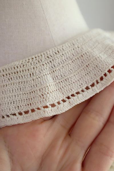 1930s Crochet Blouse Size S~M