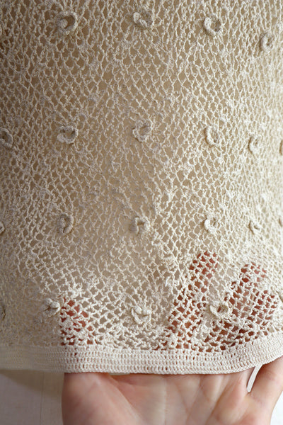 1930s Crochet Blouse Size S~M
