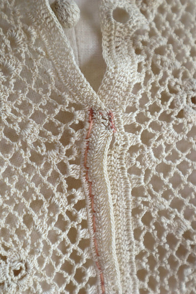 1930s Crochet Blouse Size S~M