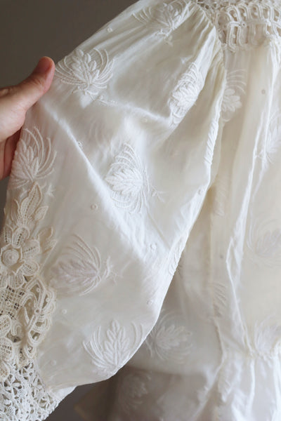 1900s Edwardian Pouter Pigeon Blouse The Opera Size 40