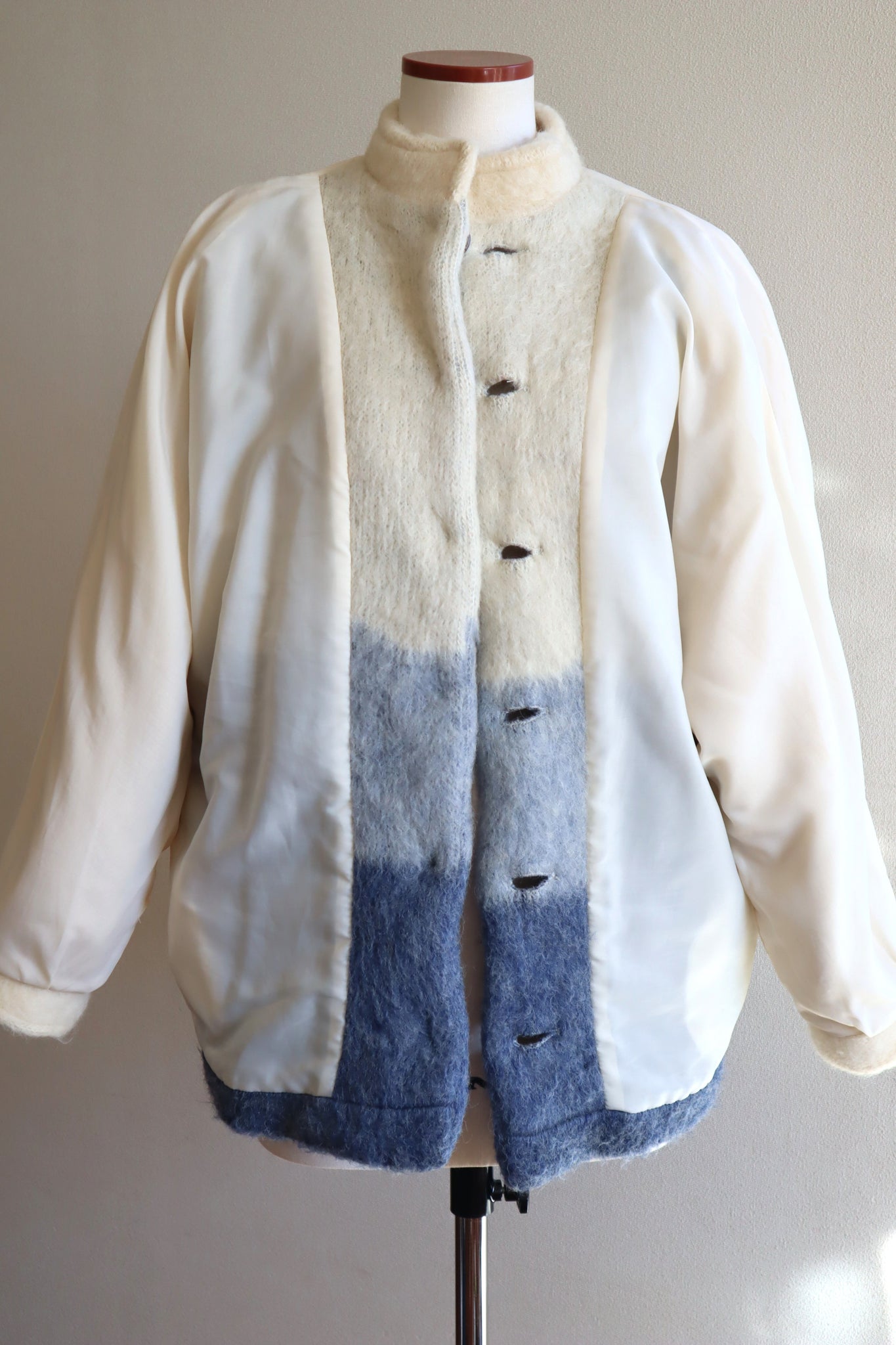 70~80s ICELANDIC Wool Knit Coat