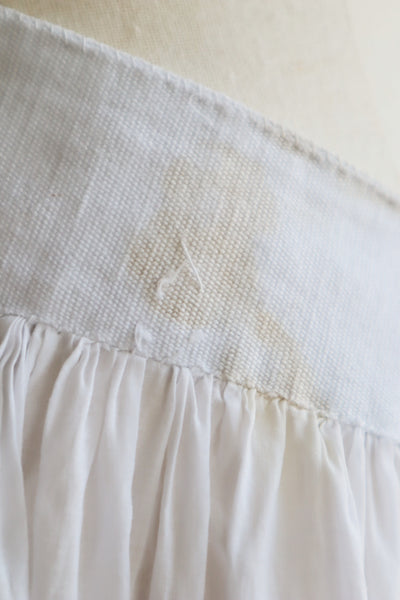 1910s  Broderie Anglaise Cotton Skirt