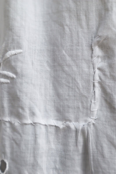 1910s  Broderie Anglaise Cotton Skirt