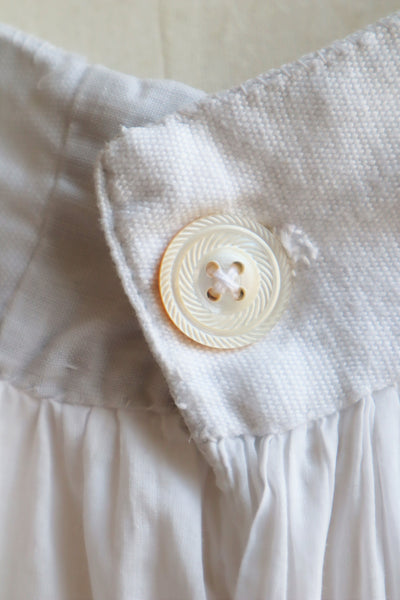 1910s  Broderie Anglaise Cotton Skirt