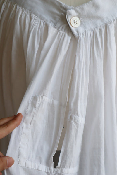 1910s  Broderie Anglaise Cotton Skirt